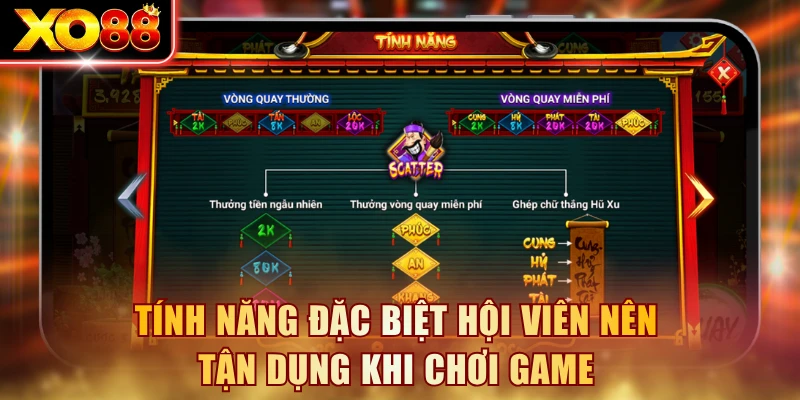 Tính năng đặc biệt hội viên nên tận dụng khi chơi game