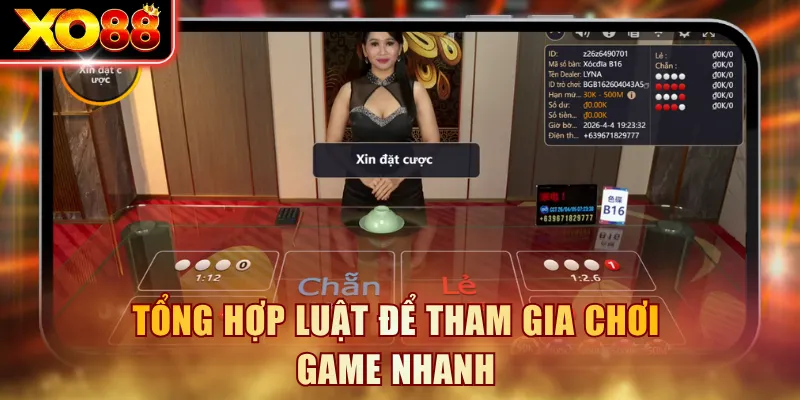 Tổng hợp luật để tham gia chơi game nhanh